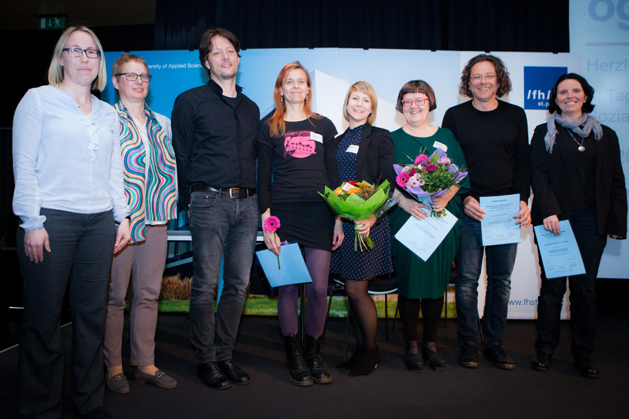 PreisträgerInnen des Wissenschaftspreises für Soziale Arbeit 2016/2017